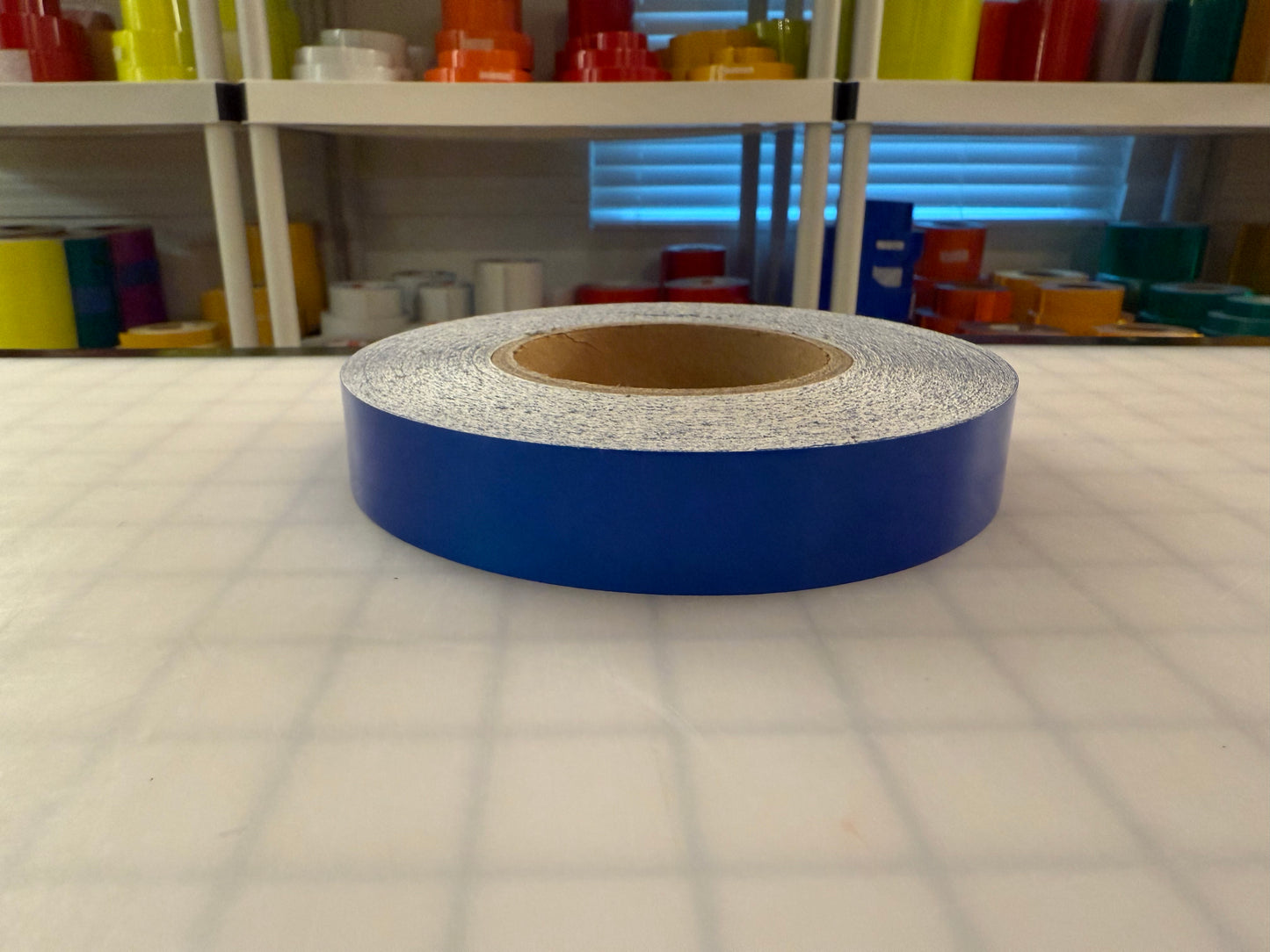 1" Inch Blue Reflective Tape Nikkalite 48000 (Type 1 ELG) - Reflective Pro