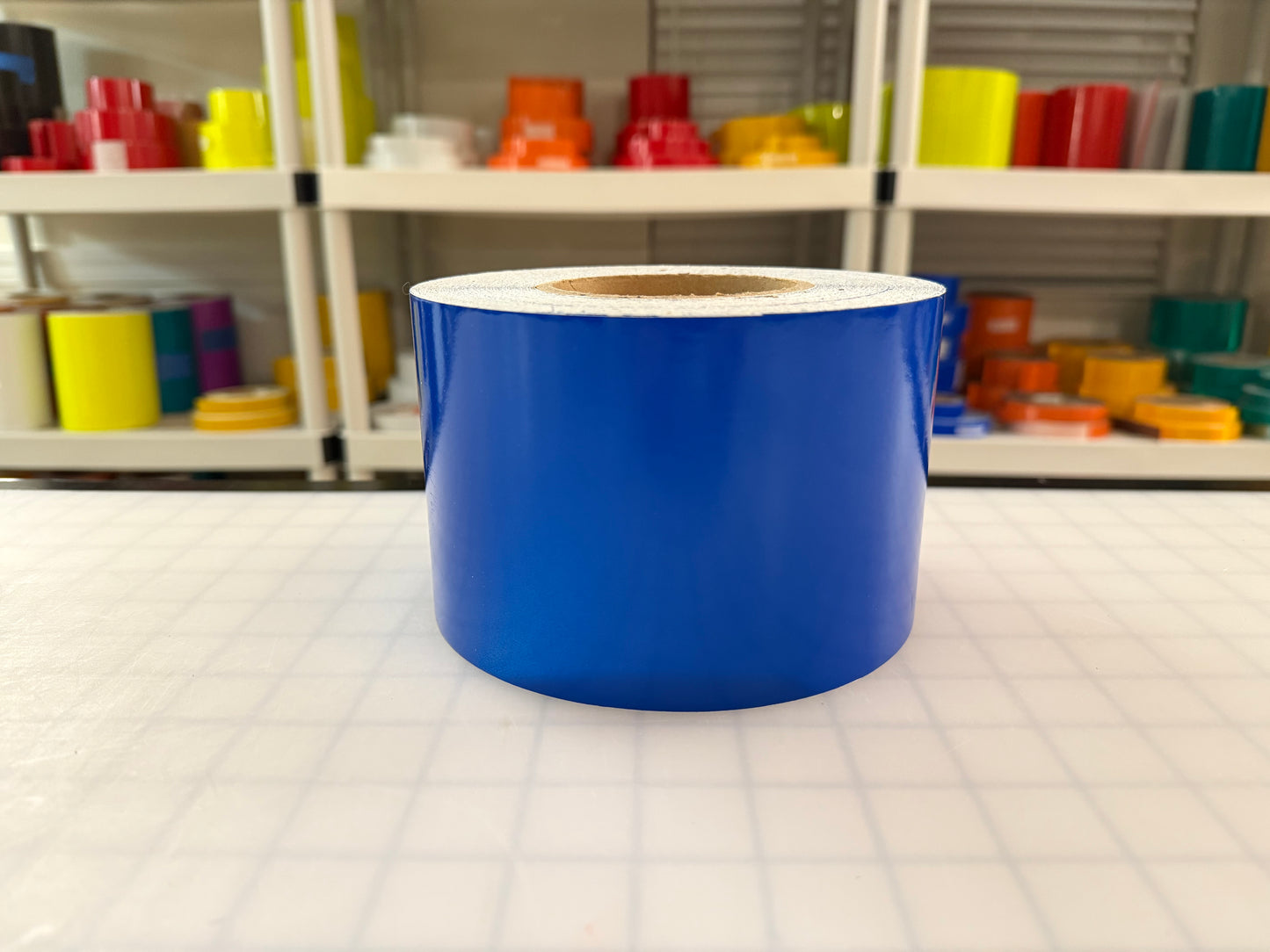 4" Inch Blue Reflective Tape Nikkalite 48000 (Type 1 ELG) - Reflective Pro