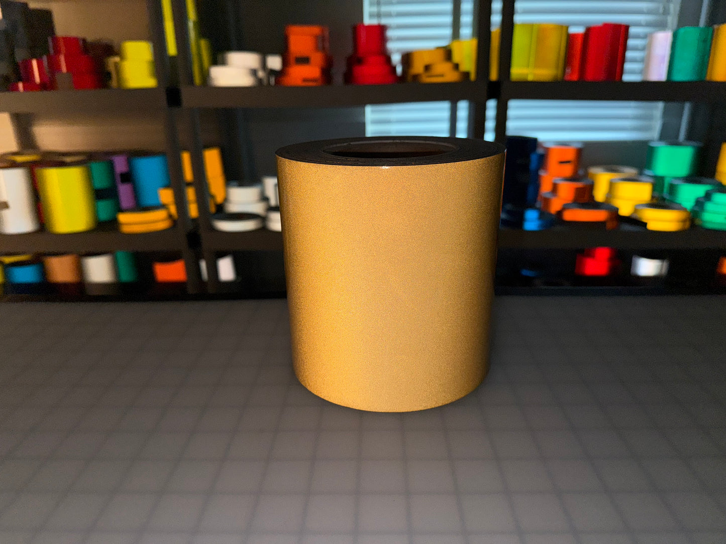 6" Inch Gold Reflective Tape Nikkalite 48000 (Type 1 ELG)
