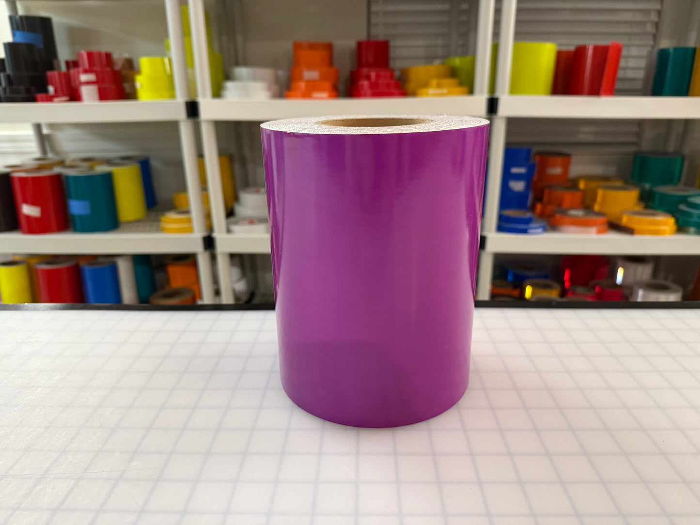 8" Inch Purple Reflective Tape Nikkalite 48000 (Type 1 ELG) - Reflective Pro