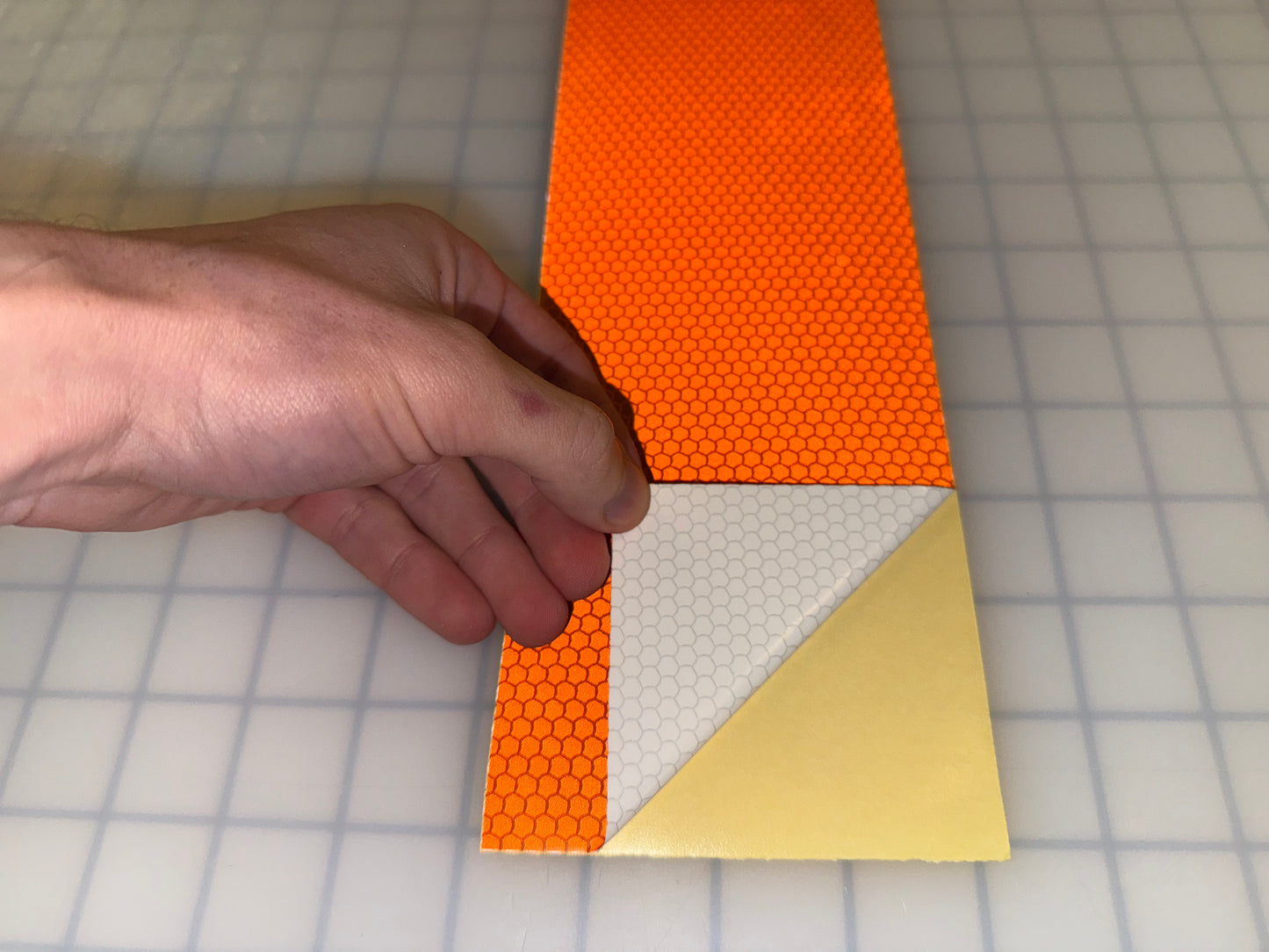 4" Inch Orange Reflective Tape Nikkalite CS-ULG (Type 3) - Reflective Pro
