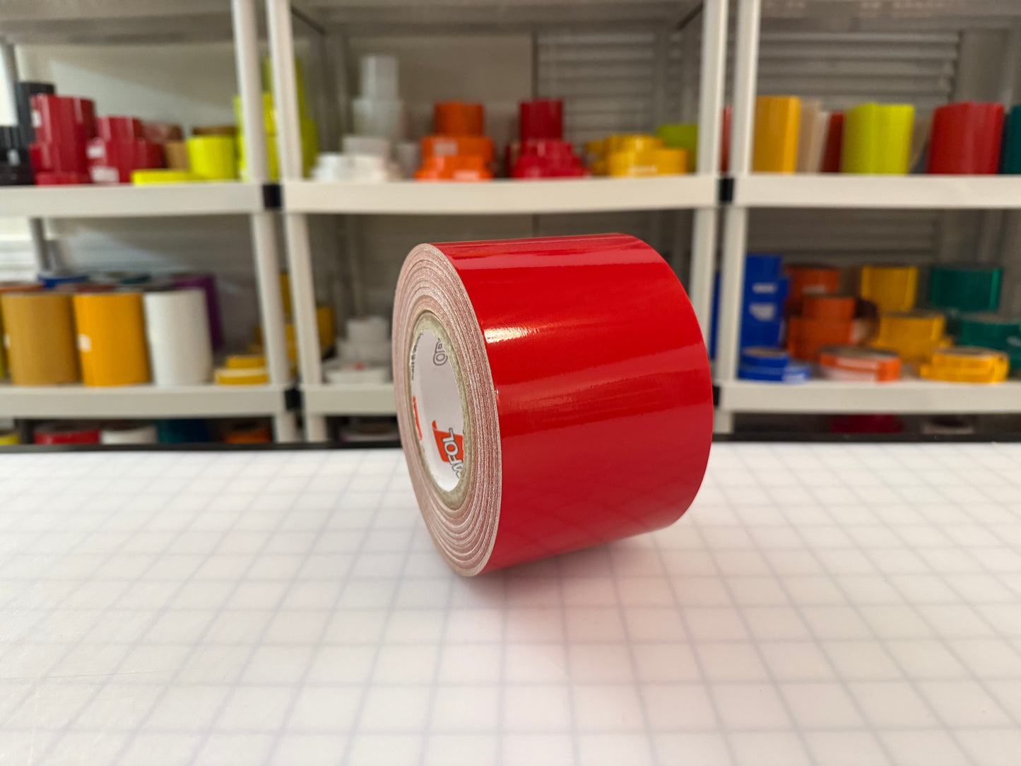 4" Inch Red Reflective Tape Oralite 5700 (Type 1 EG)