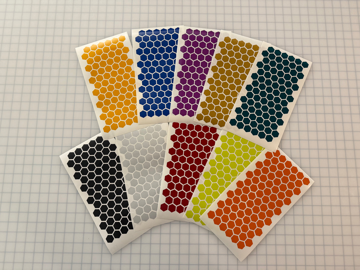 84 Reflective 3/4" ELG Hexagons