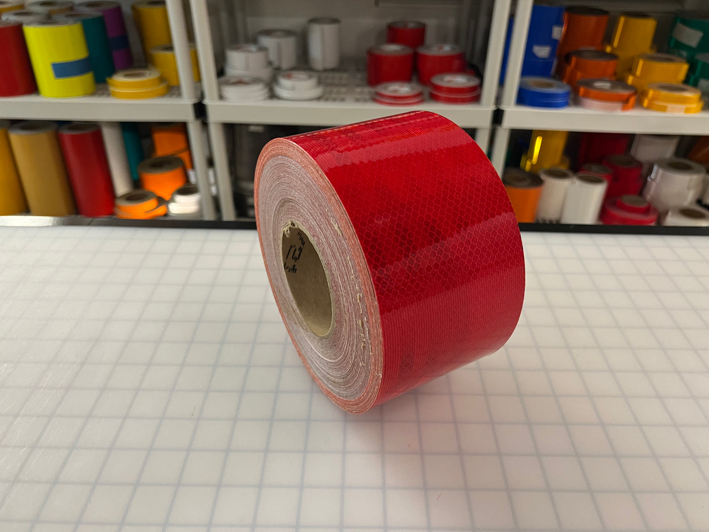 4" Inch Red Reflective Tape 3M 3930 HIP - Reflective Pro
