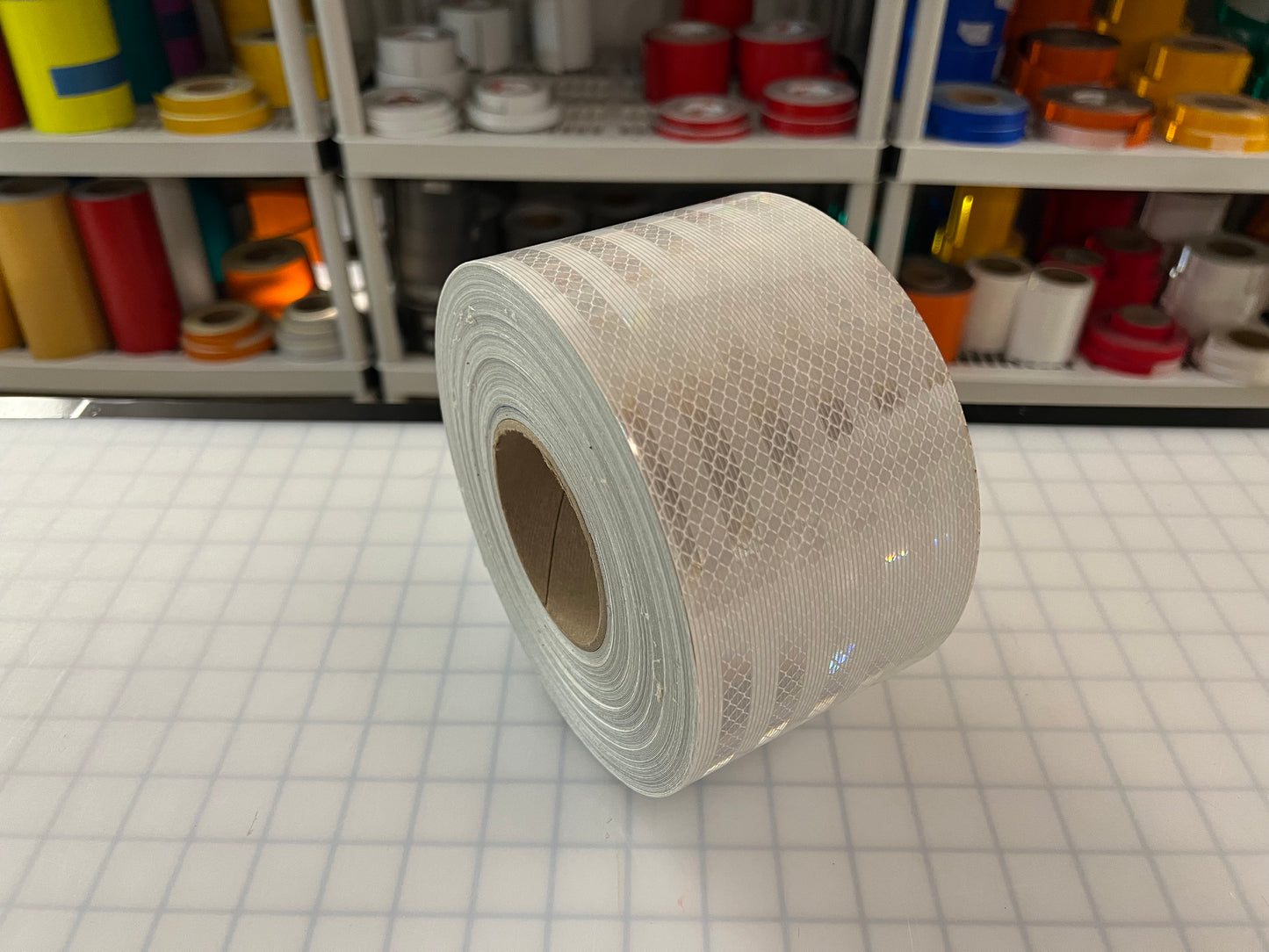 4" Inch White Reflective Tape 3M 3930 HIP - Reflective Pro