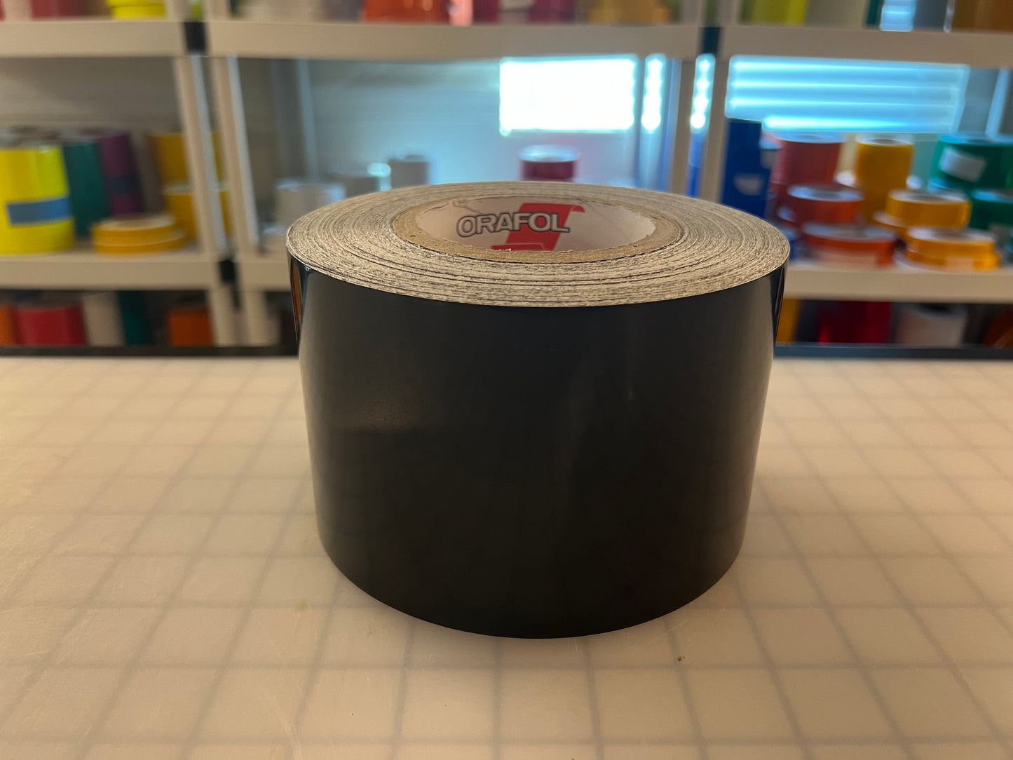 4" Inch Black Reflective Tape Oralite 5700 (Type 1 EG) - Reflective Pro