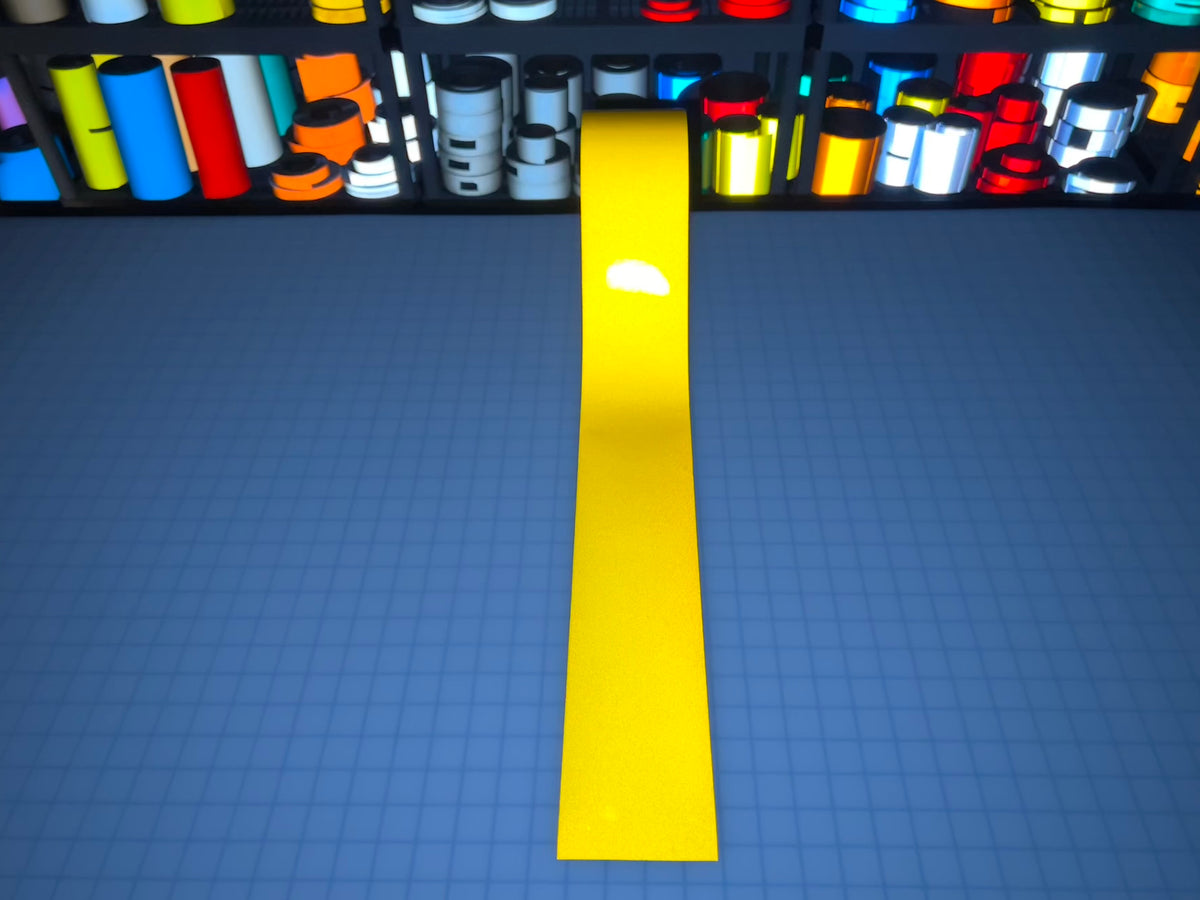 Nastro Riflettente Blu Da 4 Pollici, Tipo 1, Flessibile, Grado - Foto 11