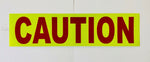 "CAUTION" 6"x24" Reflective Word Panel (Multiple Colors) - Reflective Pro