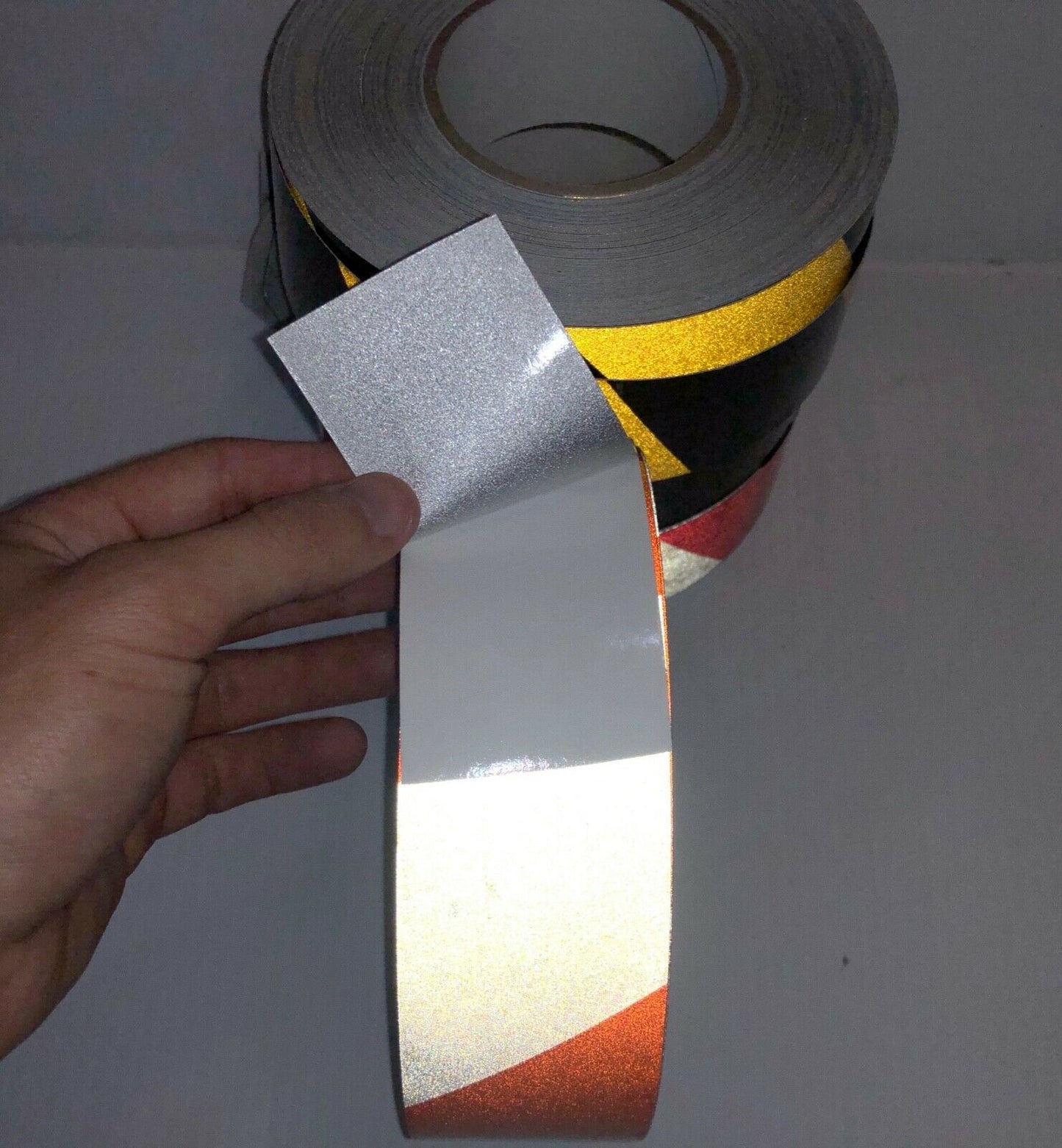 2" Hazard Striped Reflective Tape (Type 1) - Reflective Pro