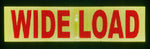 "WIDE LOAD" 6"x24" Reflective Word Panel - Reflective Pro
