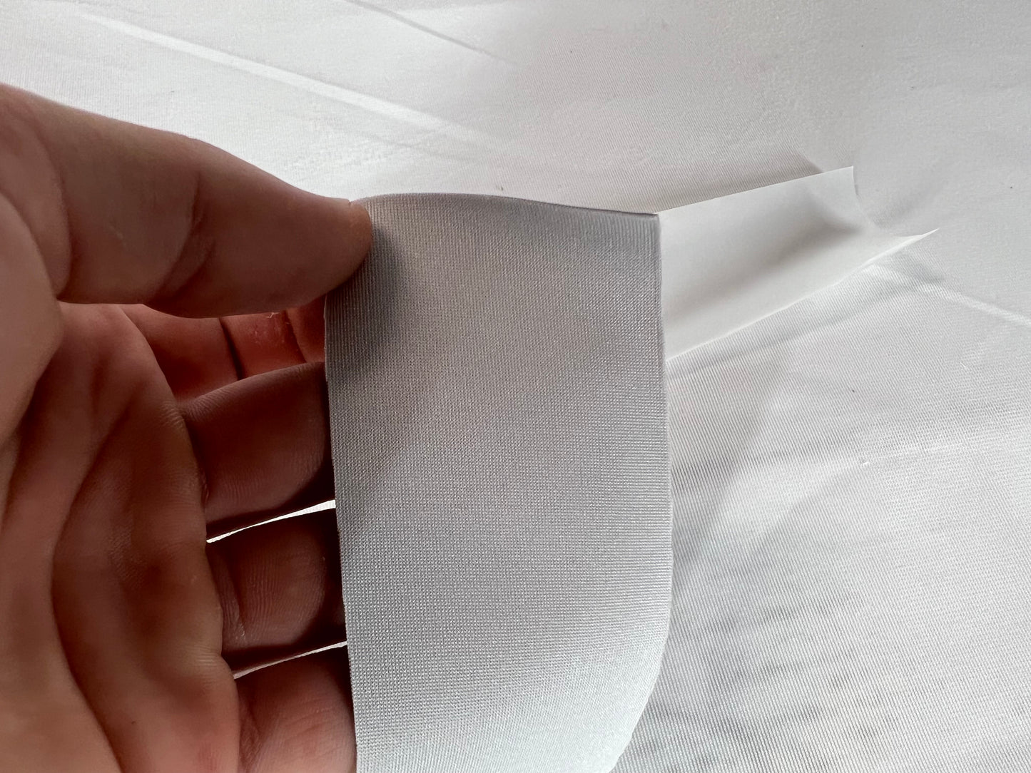 2" Elastic Reflective Stretchable Sew On Fabric Silver - Reflective Pro