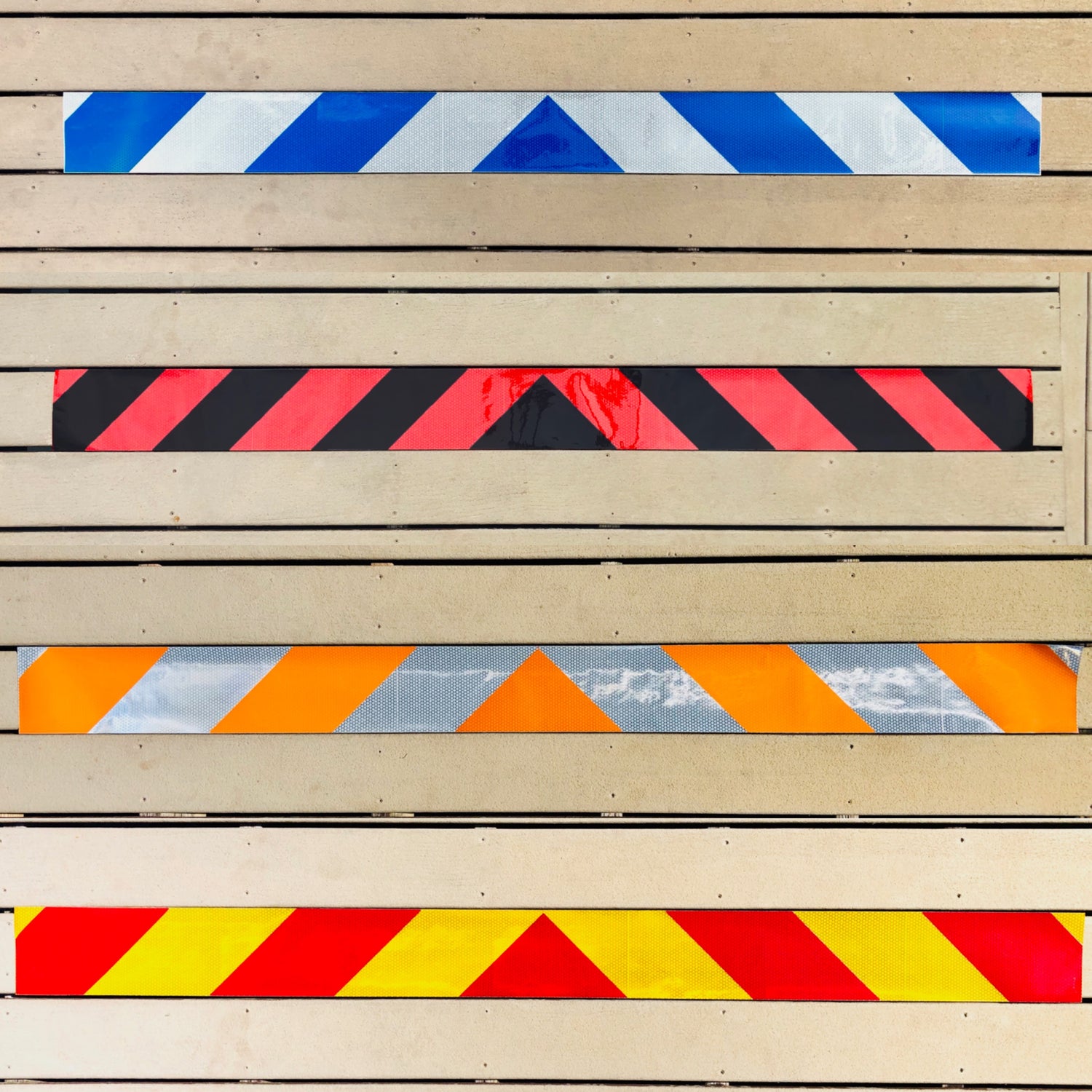 Horizontal Chevron Panels