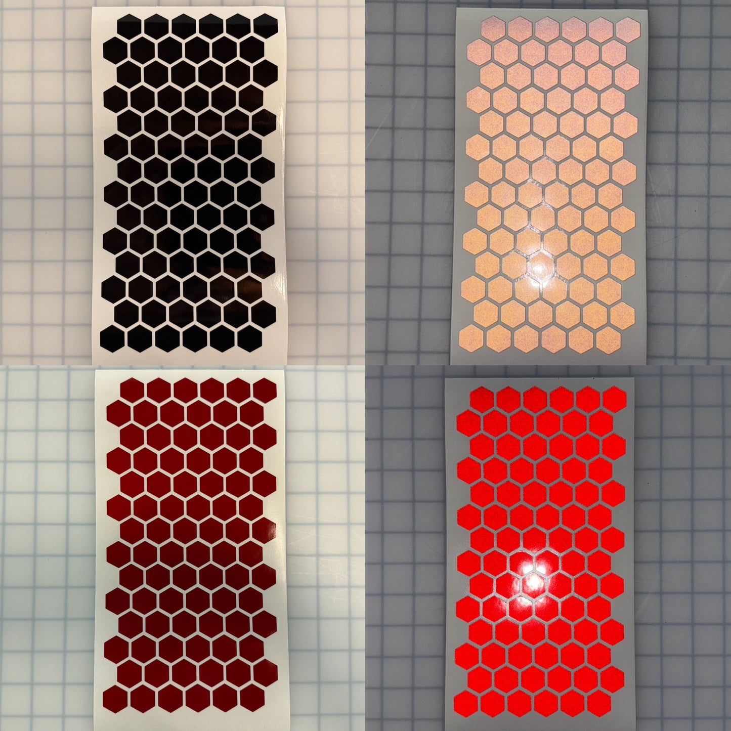 84 Reflective 3/4" ELG Hexagons