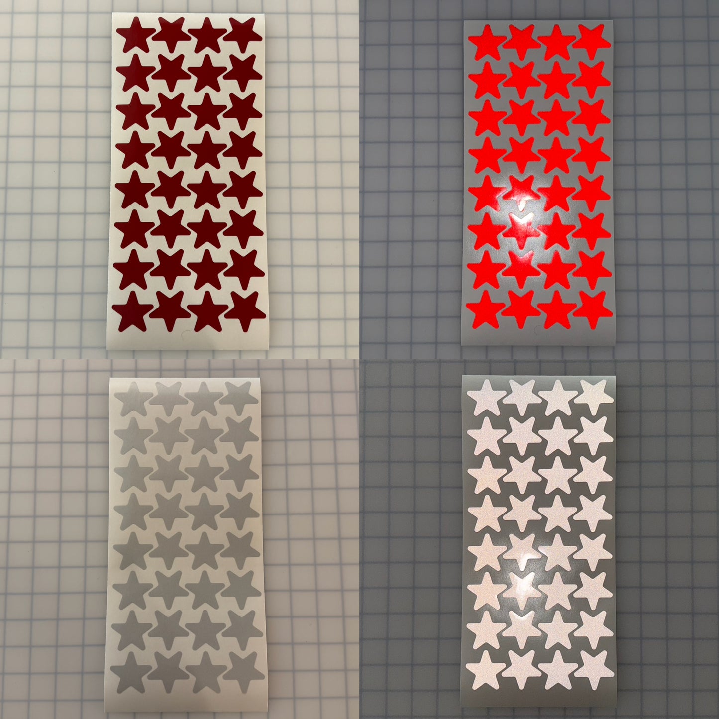 32 Reflective 1.5" ELG Stars - Reflective Pro