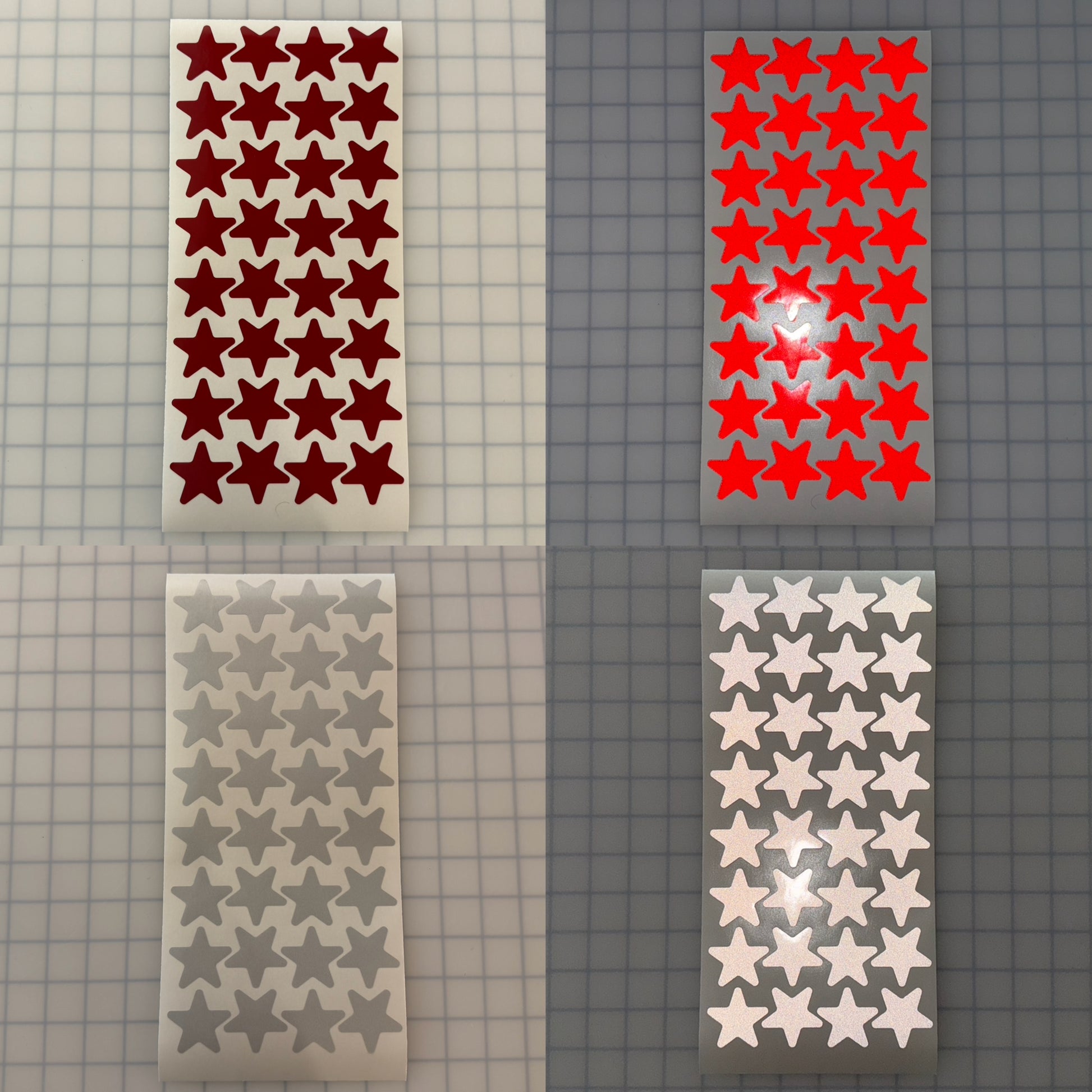 32 Reflective 1.5" ELG Stars - Reflective Pro