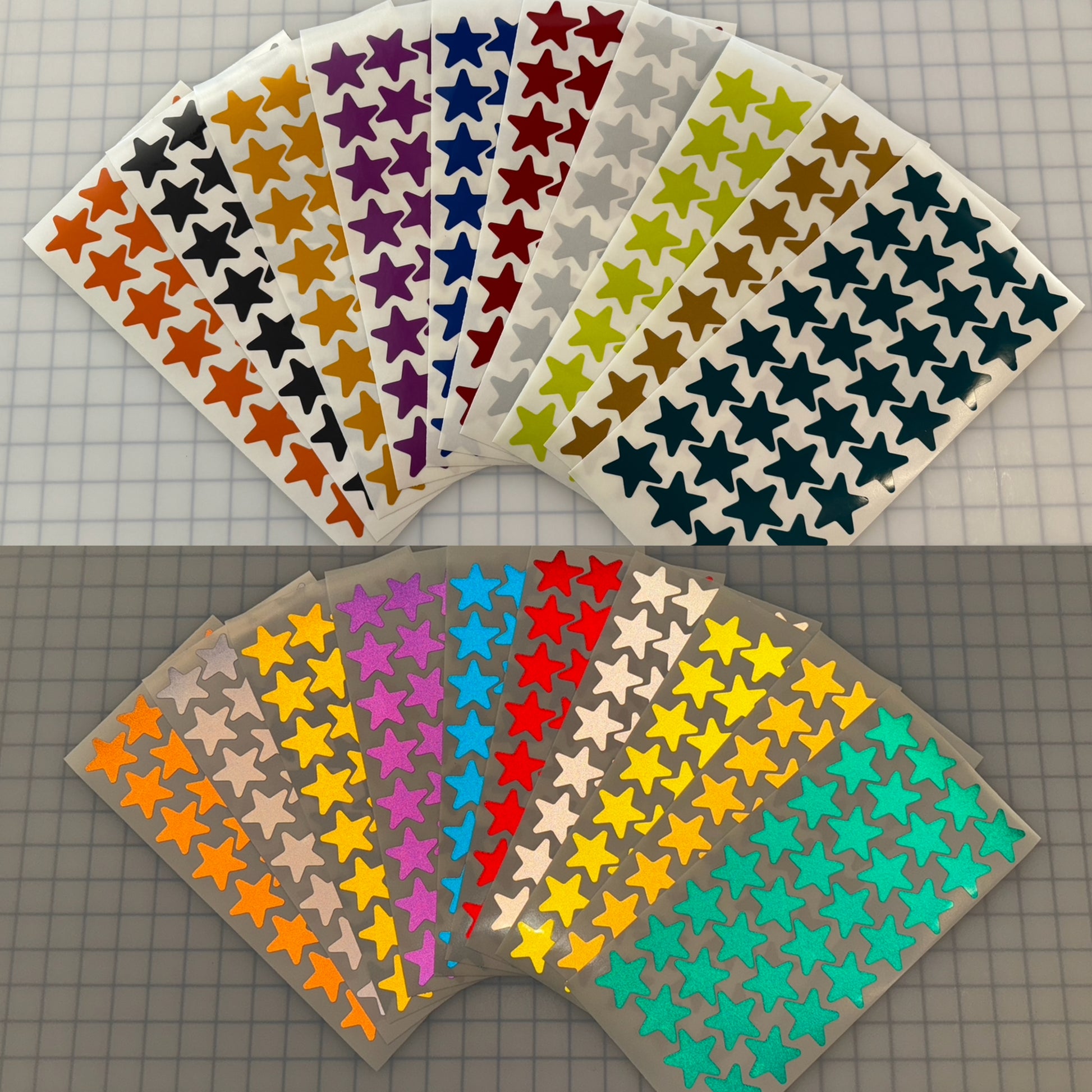 32 Reflective 1.5" ELG Stars - Reflective Pro