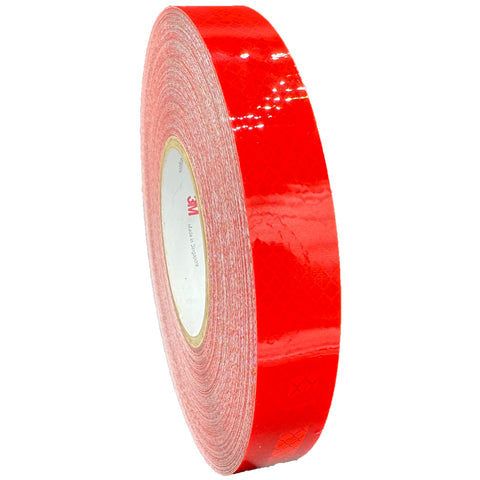 1" Inch Red Reflective Tape 3M 3430 EGP Prismatic (Type 1)