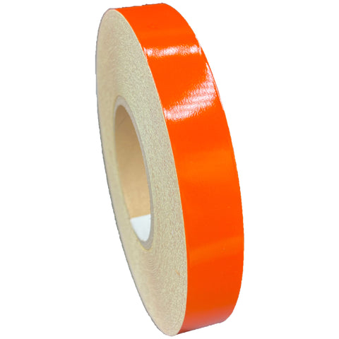 1" Inch Orange Reflective Tape Super Engineer Grade Nikkalite SEG 15000 (Type 2)