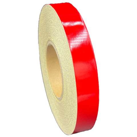 1" Inch Red Reflective Tape Super Engineer Grade Nikkalite SEG 15000 (Type 2)