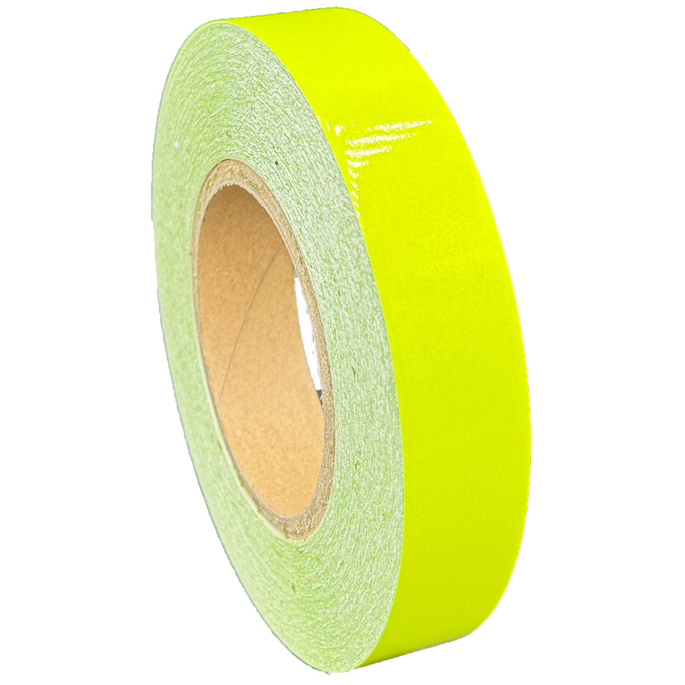 1" Inch Fluorescent Lime Reflective Tape Nikkalite 48000 (Type 1 ELG) - Reflective Pro
