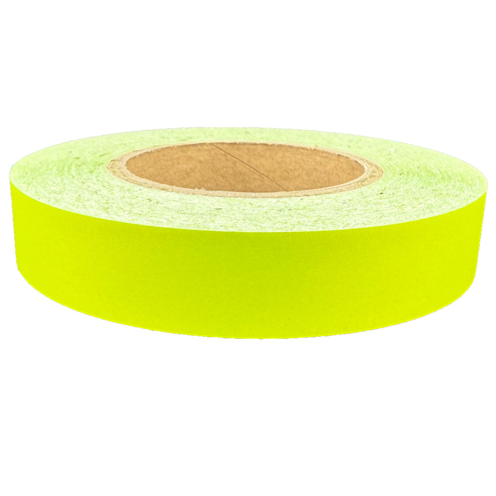1" Inch Fluorescent Lime Reflective Tape Nikkalite 48000 (Type 1 ELG) - Reflective Pro