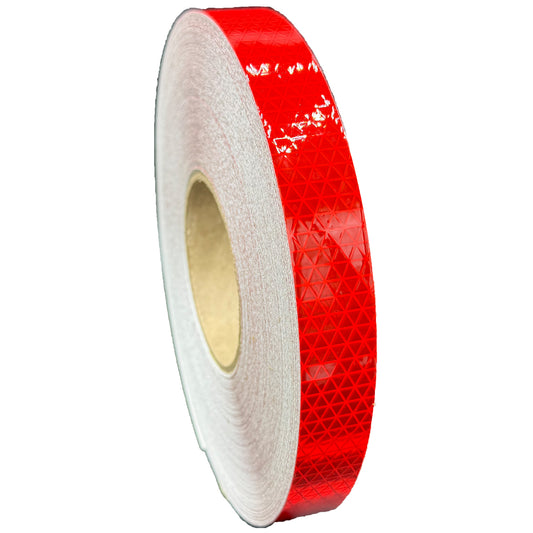 1" Inch Oralite V98 Red Prismatic Reflective Tape - Reflective Pro