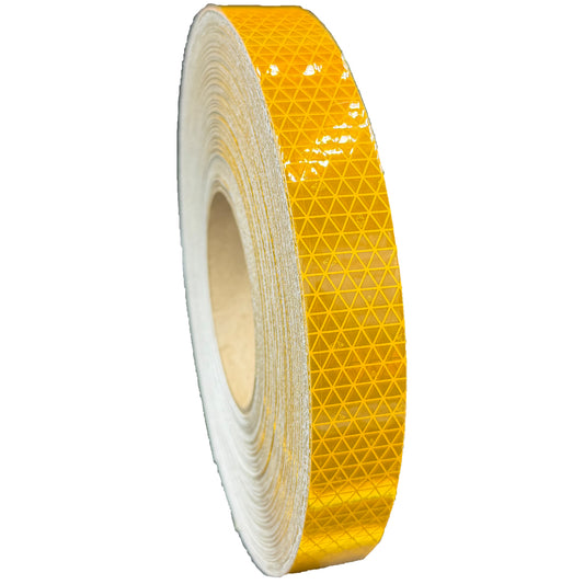 1" Inch Oralite V98 School Bus Yellow Prismatic Reflective Tape - Reflective Pro
