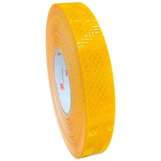 1" Inch Yellow Reflective Tape 3M 3430 EGP Prismatic (Type 1) - Reflective Pro