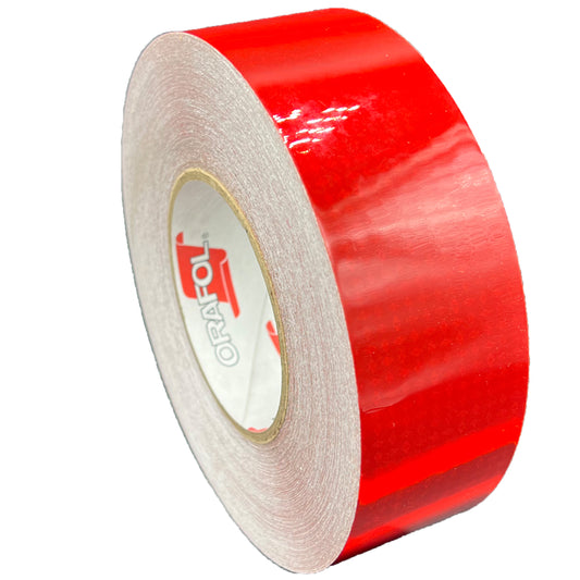 2" Inch Oralite V82 Red Prismatic Reflective Tape (Type 5) - Reflective Pro
