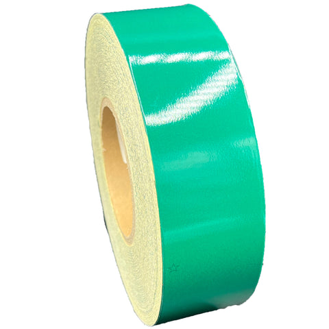 2" Inch Green Reflective Tape Super Engineer Grade Nikkalite SEG 15000 (Type 2)