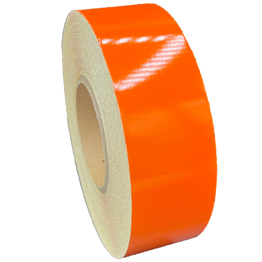 2" Inch Orange Reflective Tape Super Engineer Grade Nikkalite SEG 15000 (Type 2) - Reflective Pro