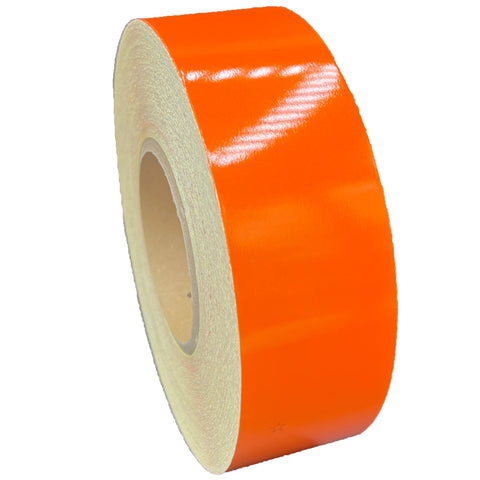 2" Inch Orange Reflective Tape Super Engineer Grade Nikkalite SEG 15000 (Type 2)