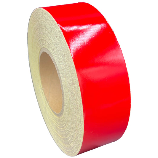 2" Inch Red Reflective Tape Super Engineer Grade Nikkalite SEG 15000 (Type 2) - Reflective Pro