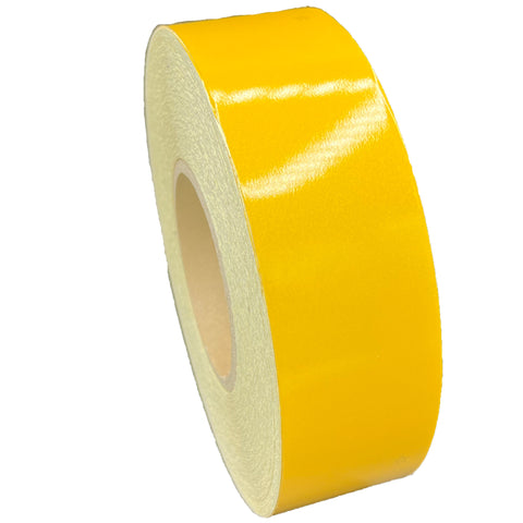 2" Inch Yellow Reflective Tape Super Engineer Grade Nikkalite SEG 15000 (Type 2)