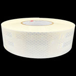 2" Inch White Reflective Tape 3M 3430 EGP Prismatic (Type 1)