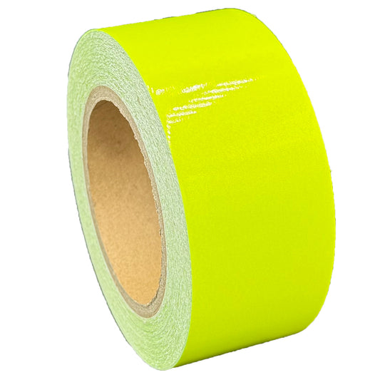 2" Inch Fluorescent Lime Reflective Tape Nikkalite 48000 (Type 1 ELG) - Reflective Pro
