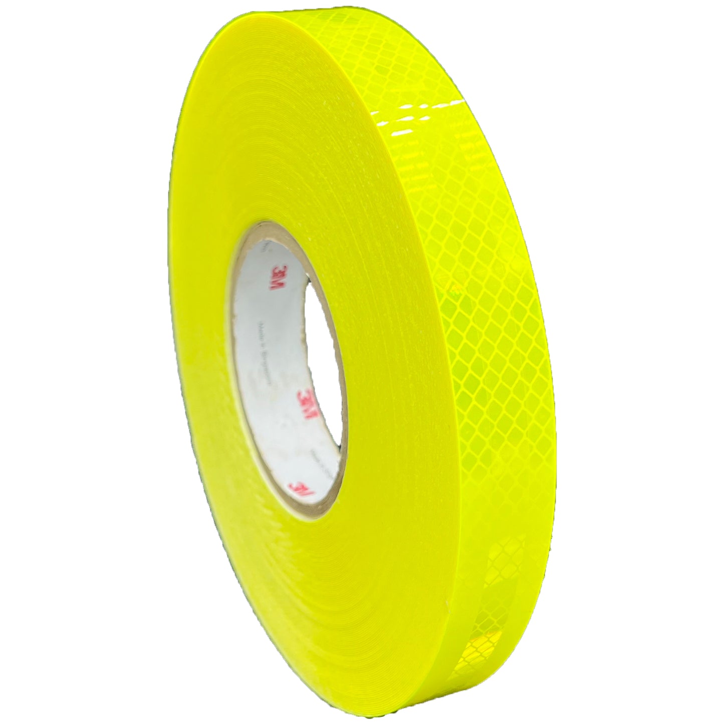 1" Inch Fluorescent Lime Reflective Tape 3M 3930 HIP - Reflective Pro