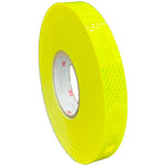 1" Inch Fluorescent Lime Reflective Tape 3M 3930 HIP