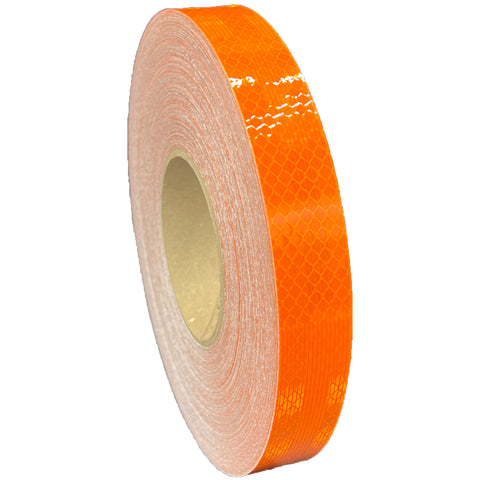 1" Inch Orange Reflective Tape 3M 3930 HIP