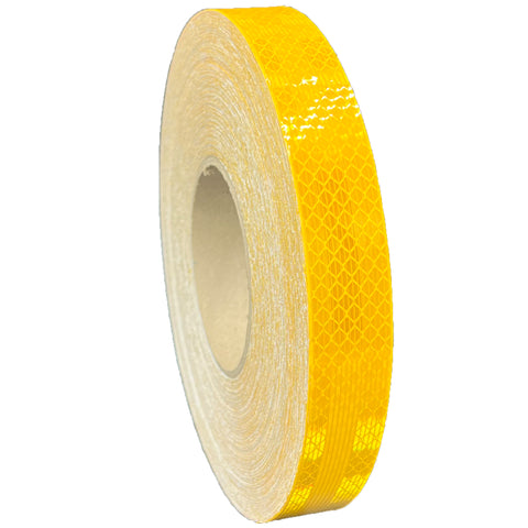 1" Inch Yellow Reflective Tape 3M 3930 HIP