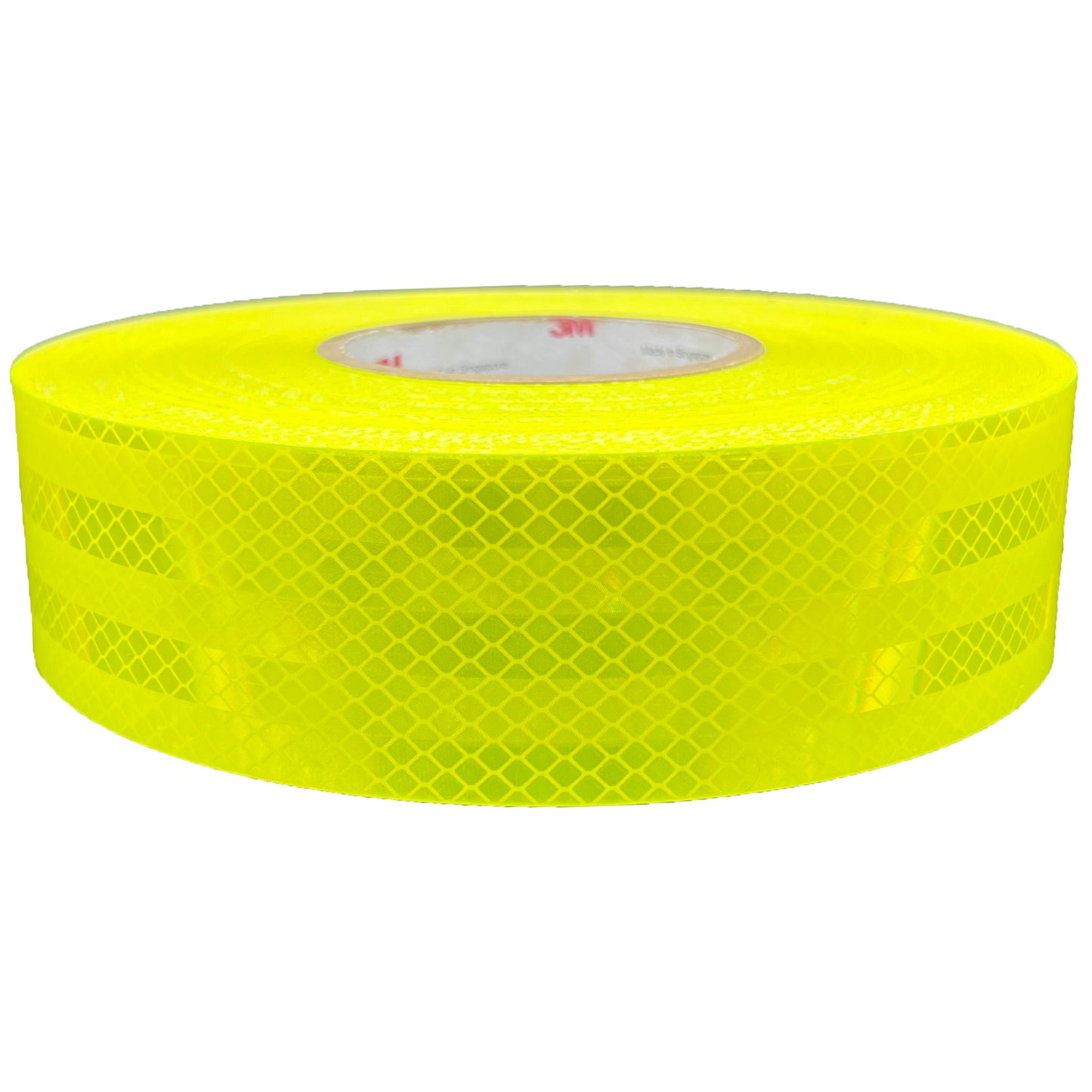 2" Inch Fluorescent Lime Reflective Tape 3M 3930 HIP - Reflective Pro
