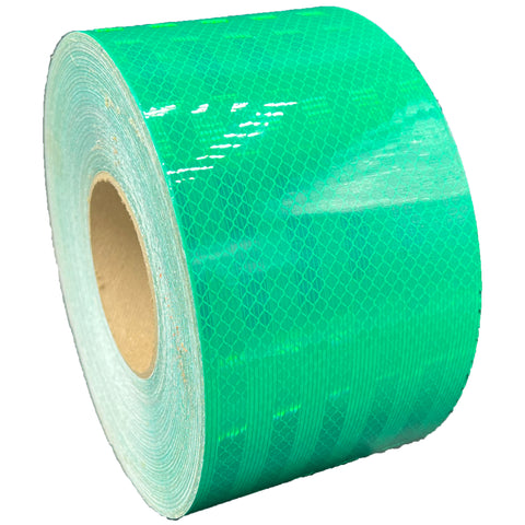 4" Inch Green Reflective Tape 3M 3930 HIP