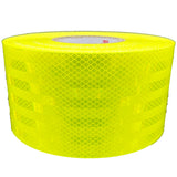 4" Inch Fluorescent Lime Reflective Tape 3M 3930 HIP