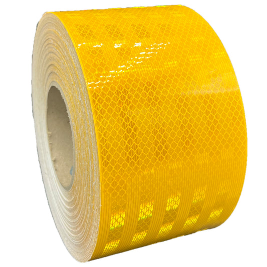 4" Inch Yellow Reflective Tape 3M 3930 HIP - Reflective Pro
