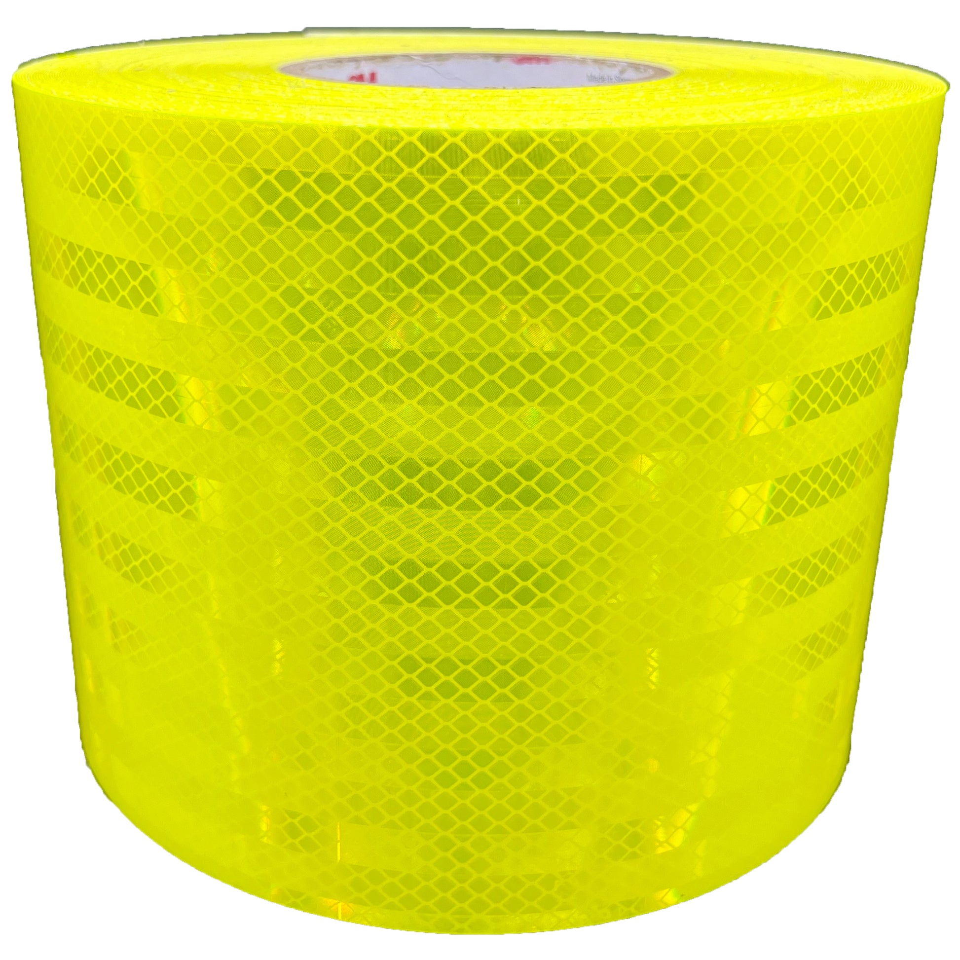6" Inch Fluorescent Lime Reflective Tape 3M 3930 HIP - Reflective Pro