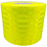 6" Inch Fluorescent Lime Reflective Tape 3M 3930 HIP