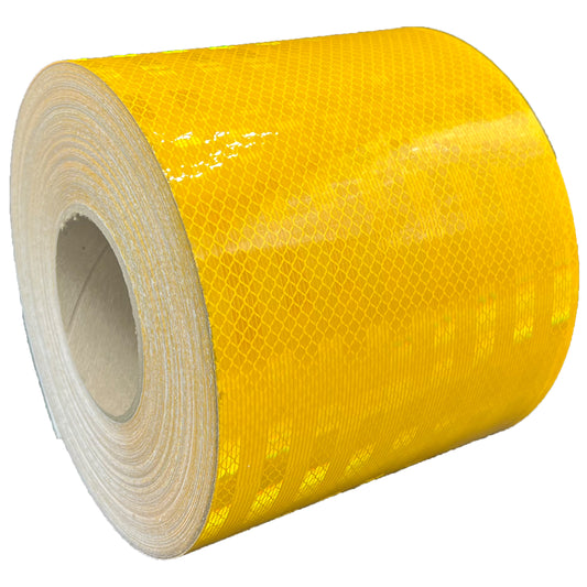 6" Inch Yellow Reflective Tape 3M 3930 HIP - Reflective Pro