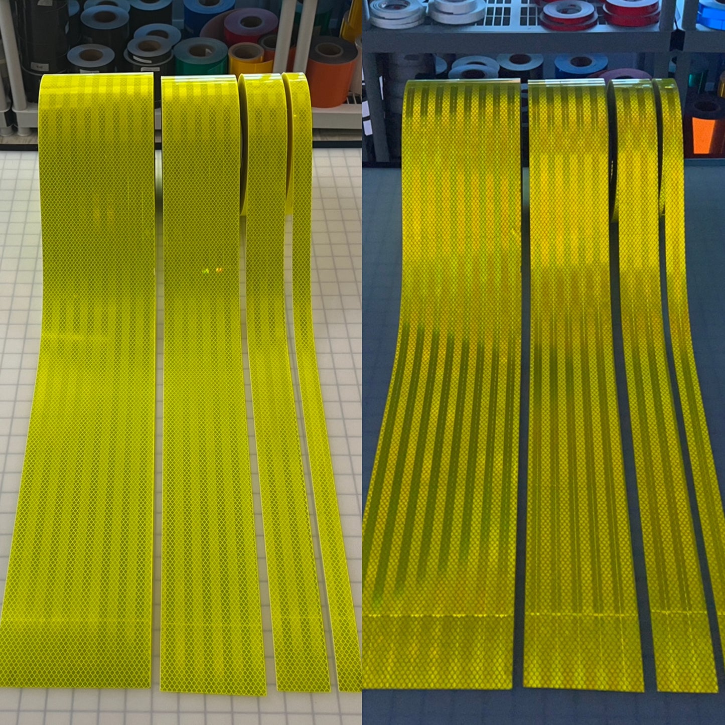 3M 3930 Fluorescent Lime HIP - Reflective Pro