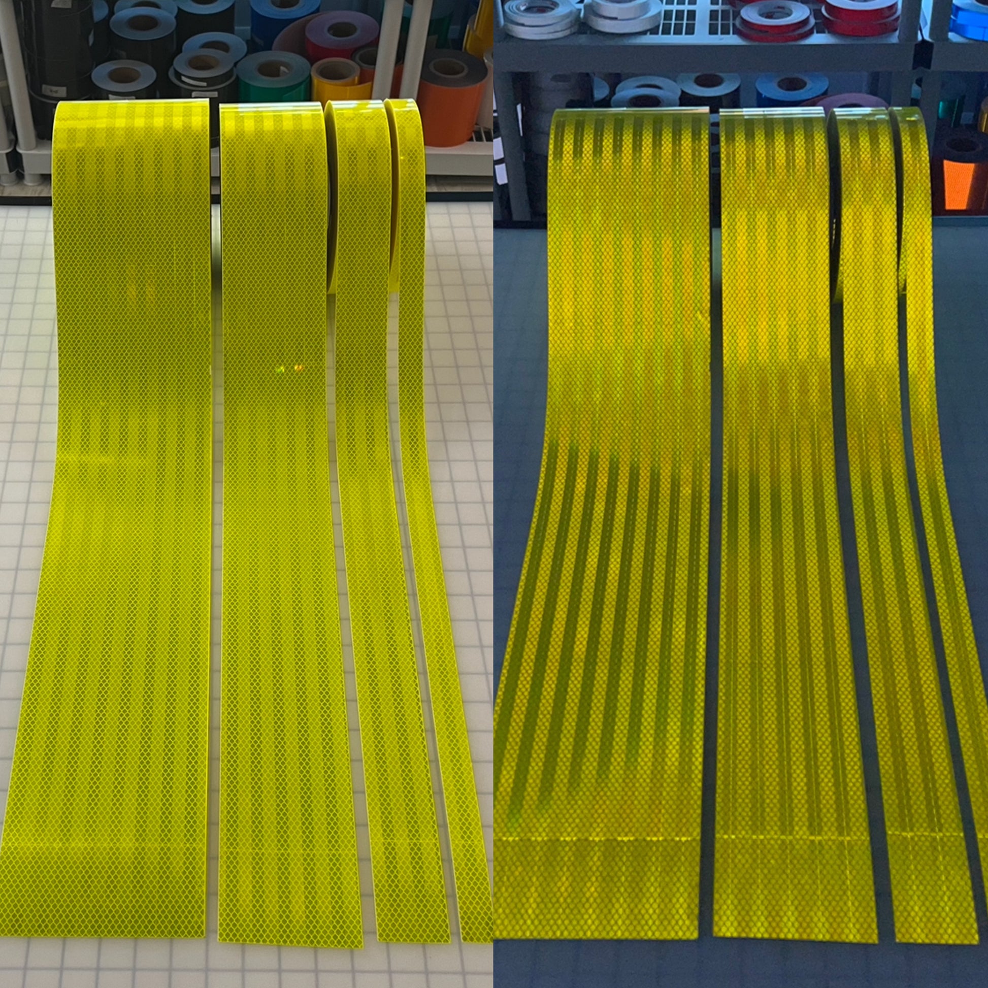 3M 3930 Fluorescent Lime HIP - Reflective Pro