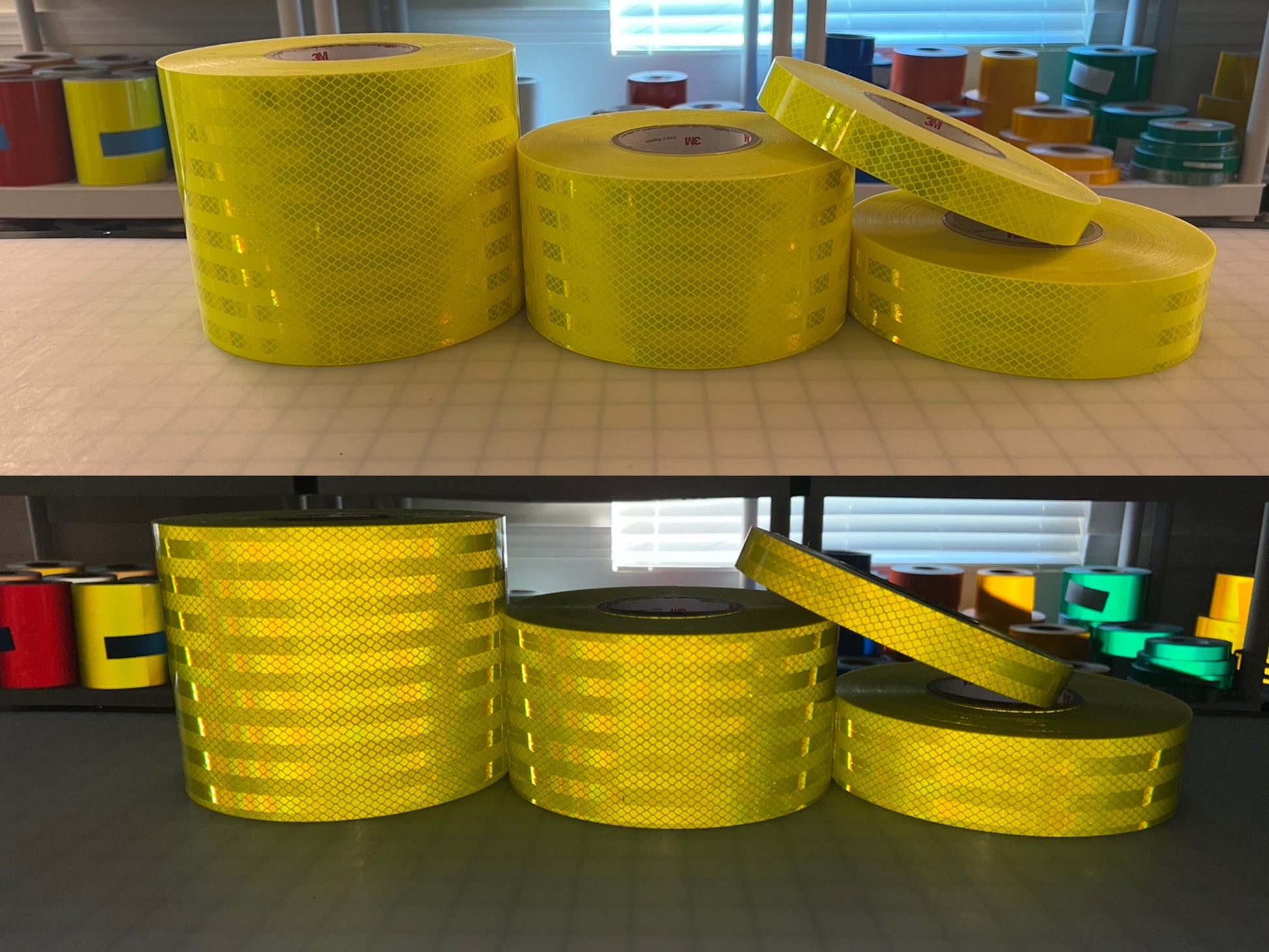 3M 3930 Fluorescent Lime HIP - Reflective Pro